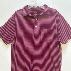 J Crew Men's Slub Cotton Polo Shirt